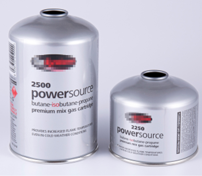 The development of camping gas cartridges by a European Customer