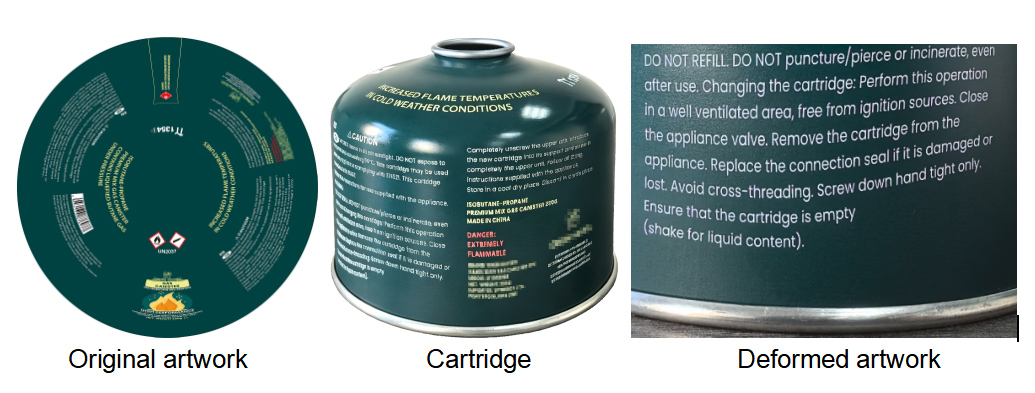 The development of camping gas cartridges by a European Customer03
