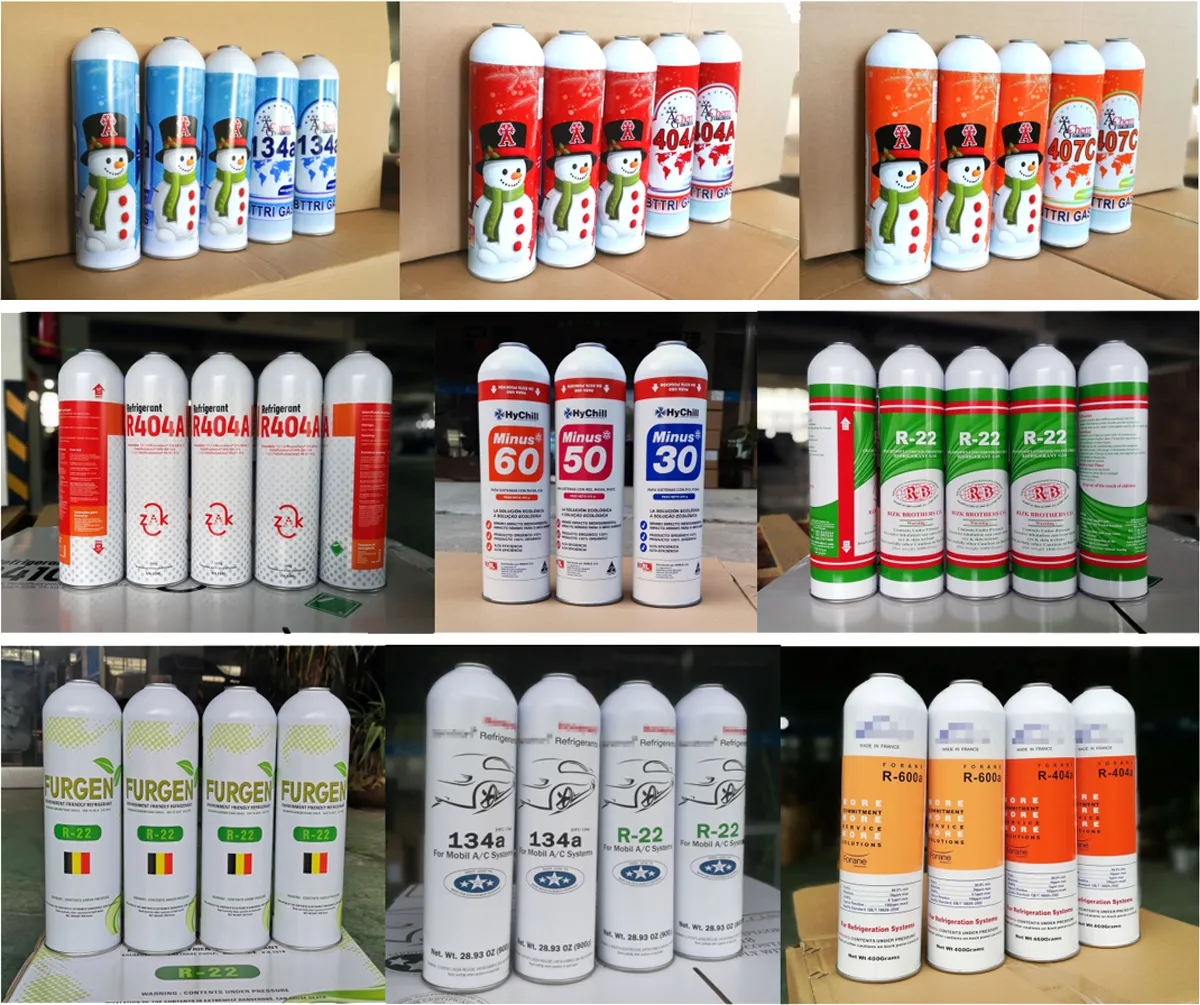 Replacement of refrigerant cans by a filler in the Middle East 04 Replacement of refrigerant cans by a filler in the Middle East 04